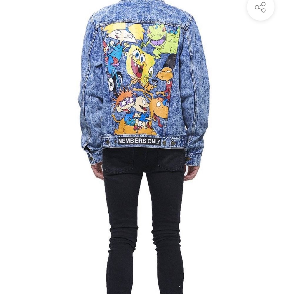 SpongeBob Denim jacket - Picture 4 of 6